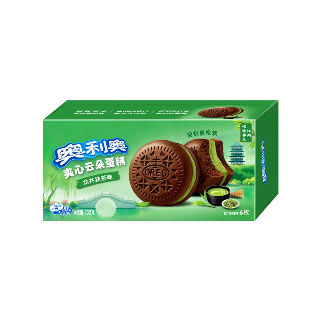 Oreo Cloud Cake Jasmine Longjing Flavor 132g