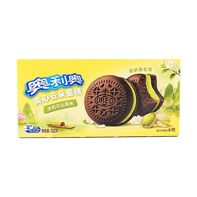 Oreo Cloud Cake Jasmine Pistachio Flavor 132g