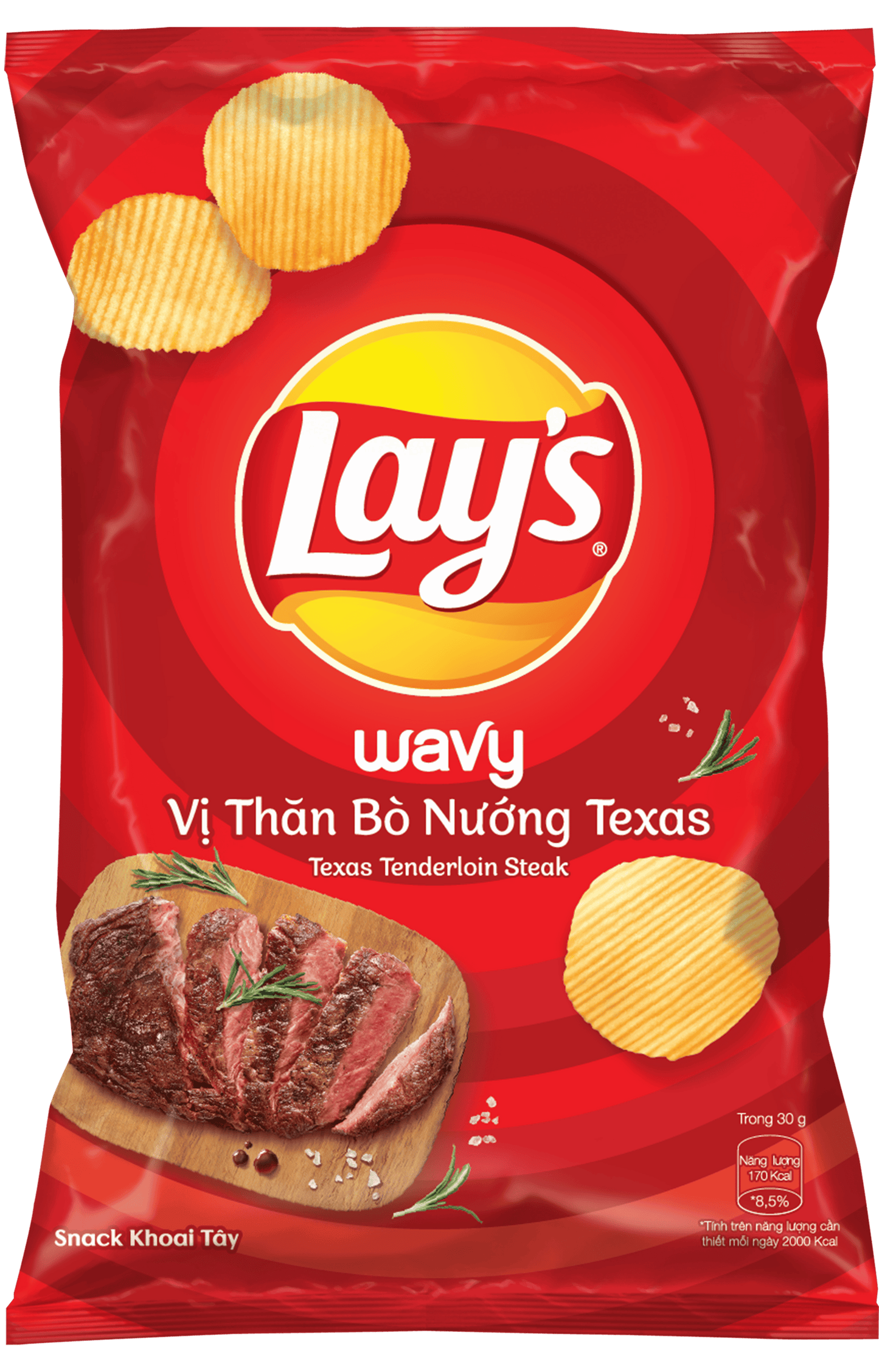 Lay’s Wavy Texas Tenderloin Steak