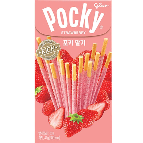 Glico Pocky Strawberry Biscuit Stick (Korea)