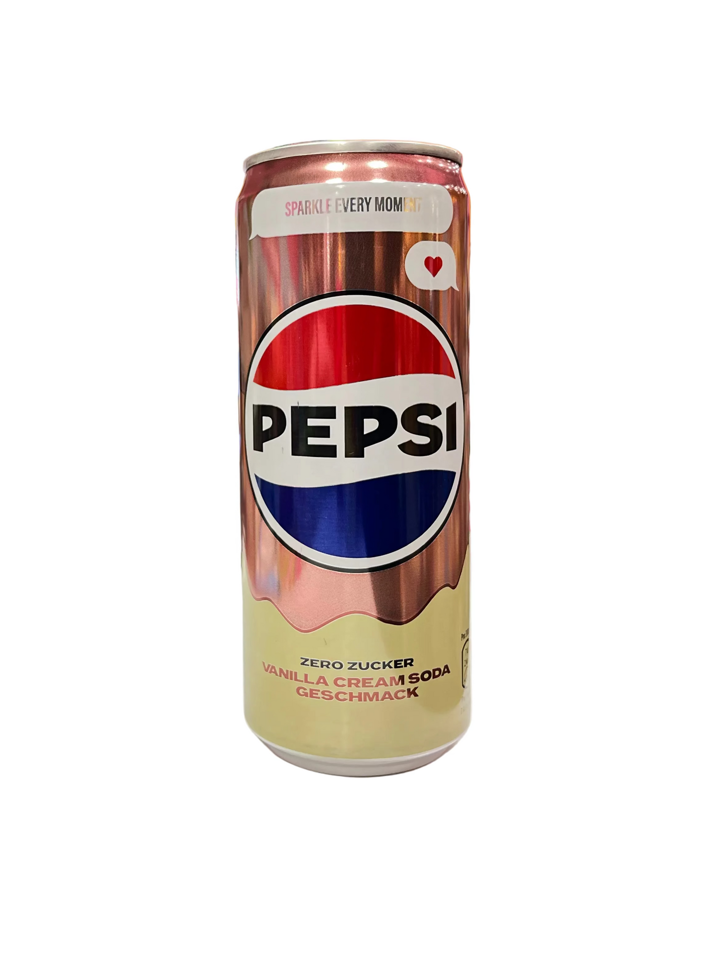 Pepsi Zero Sugar Vanilla Cream Soda - Germany