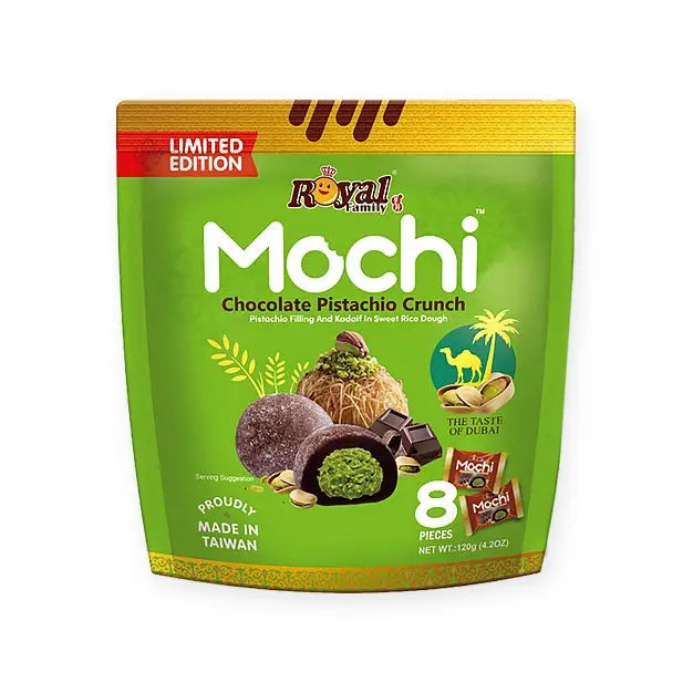 Mochi Chocolate Pistachio Crunch