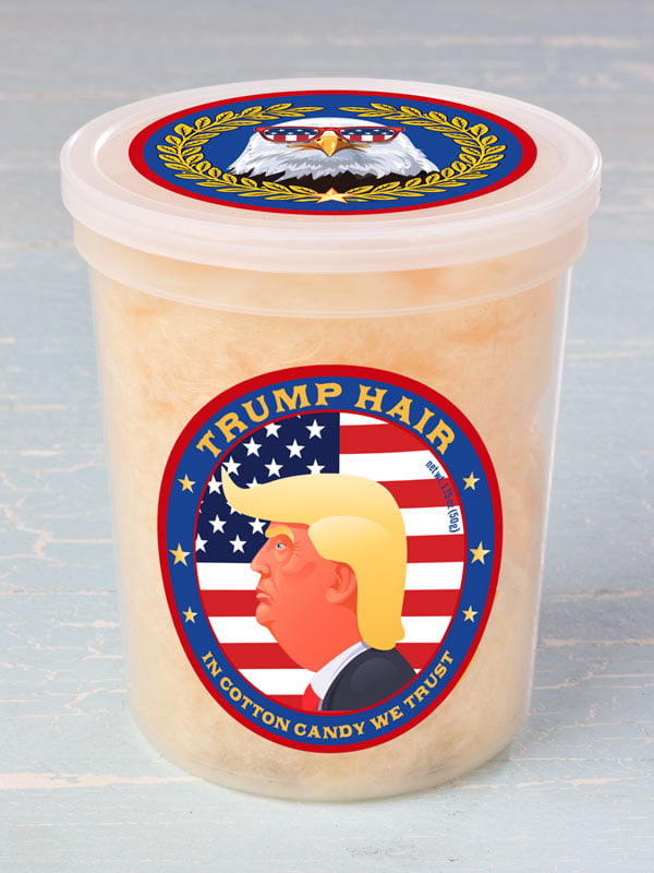 Trump hair cotton candy