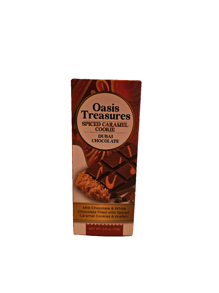 Oasis treasures Dubai chocolate - Spiced Caramel Cookie