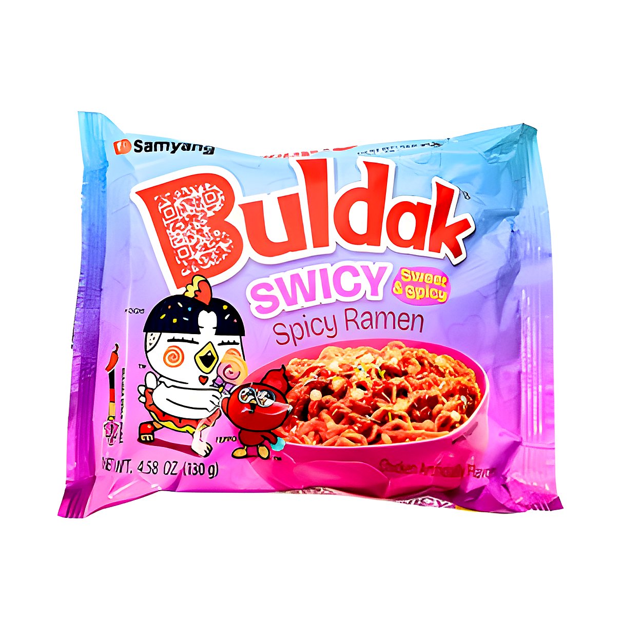 Buldak Swicy Spicy Ramen - processed