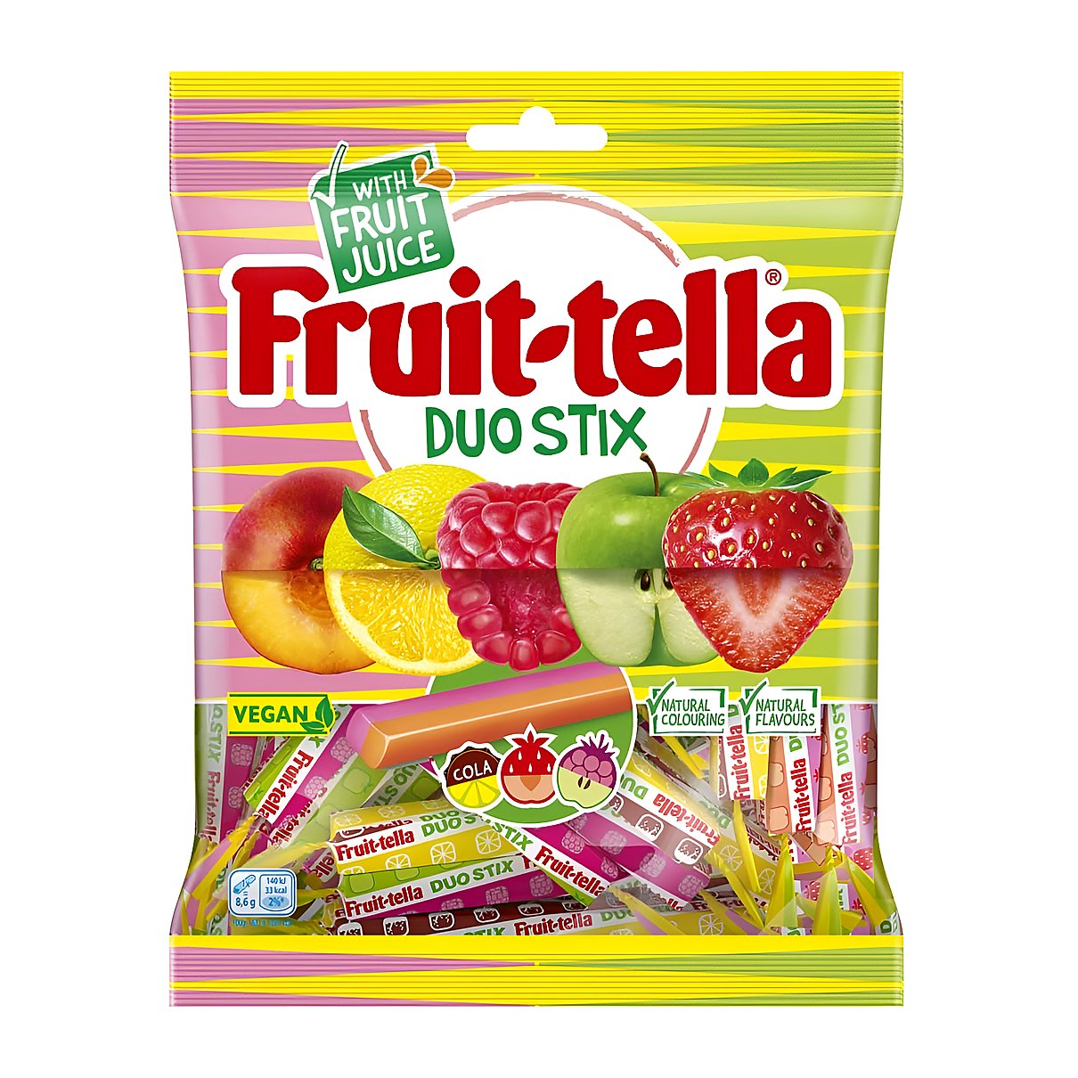Fruit-tella duo stix - processed