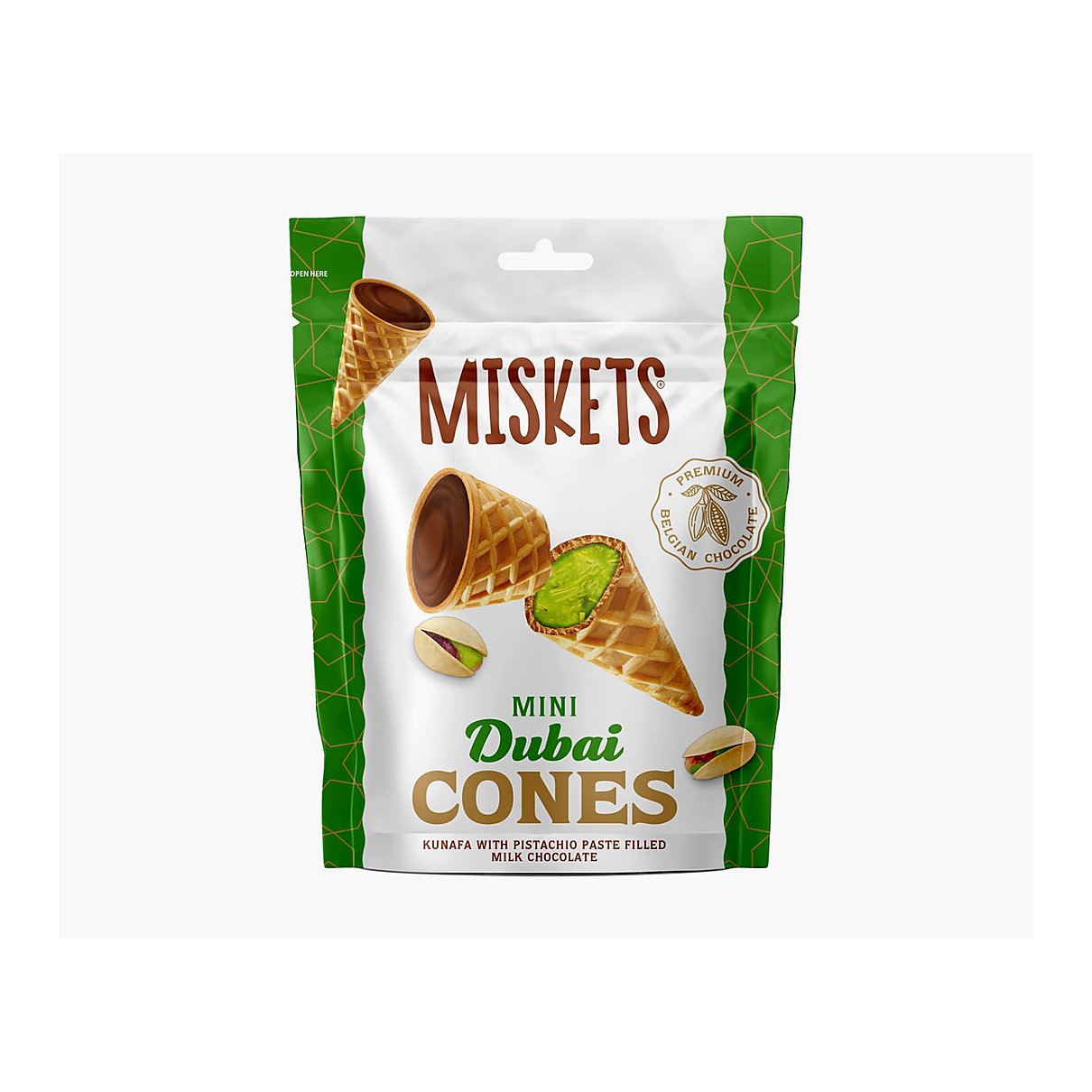 Miskets Mini Dubai Cones - processed