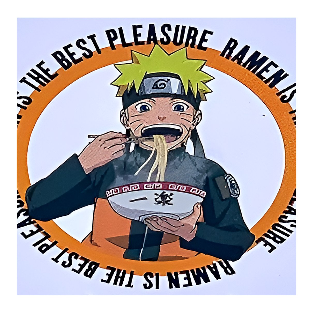 Naruto ramen Candy - processed