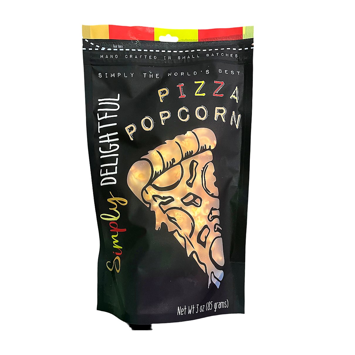 Pizza Popcorn / Simply Delightful - processed