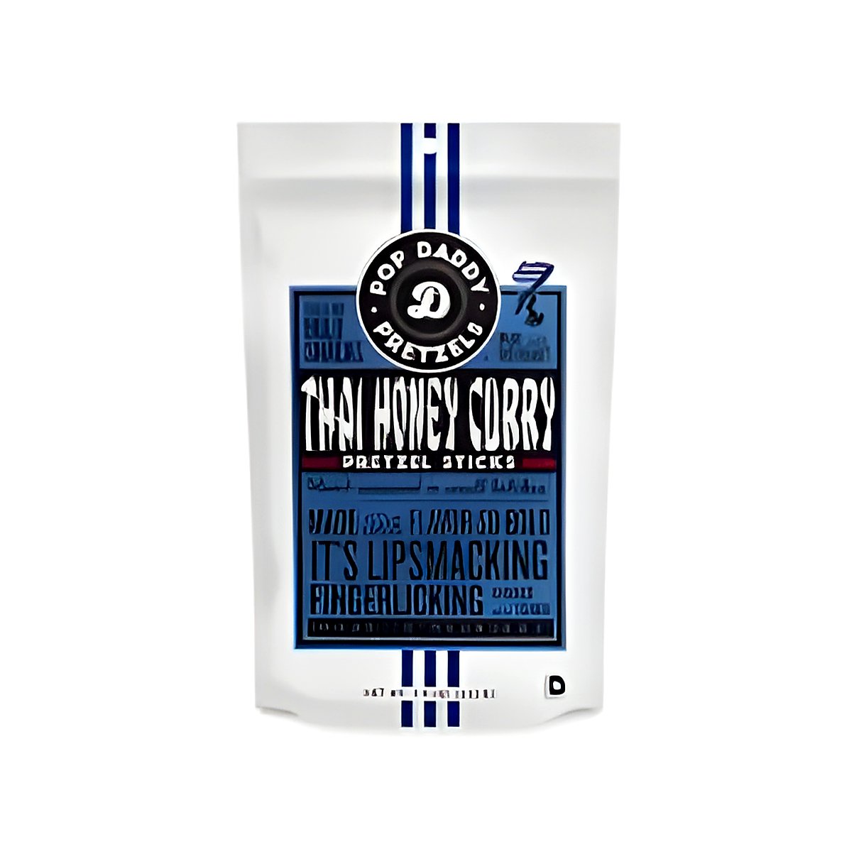 Pop Daddy Pretzels - Thai Honey Curry 7.5oz - processed