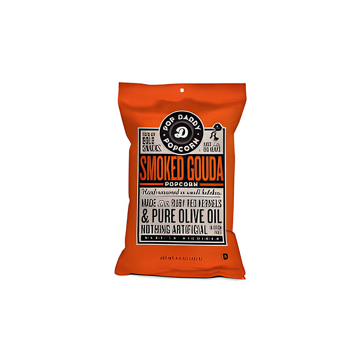 Pop Daddy Popcorn - Smoked Gouda 6oz - processed