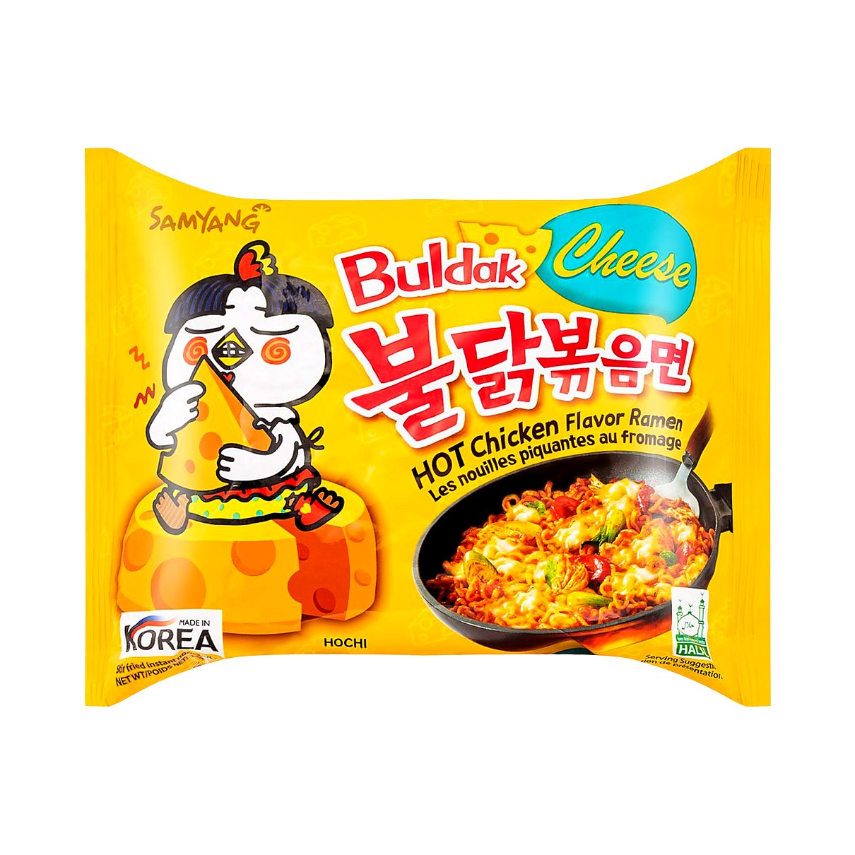 Buldak Samyang Cheese Ramen - processed