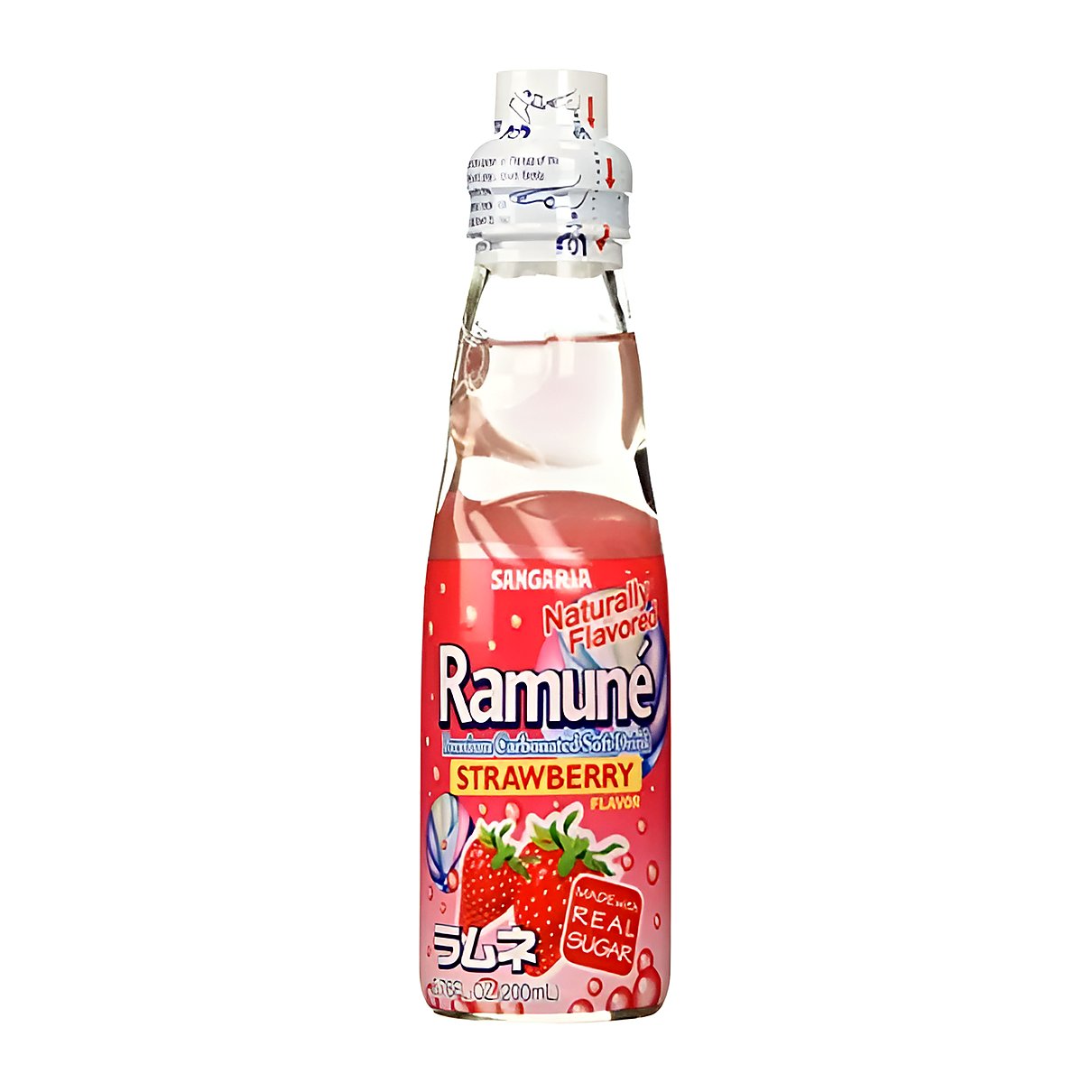 Sangaria Ramune Strawberry - processed