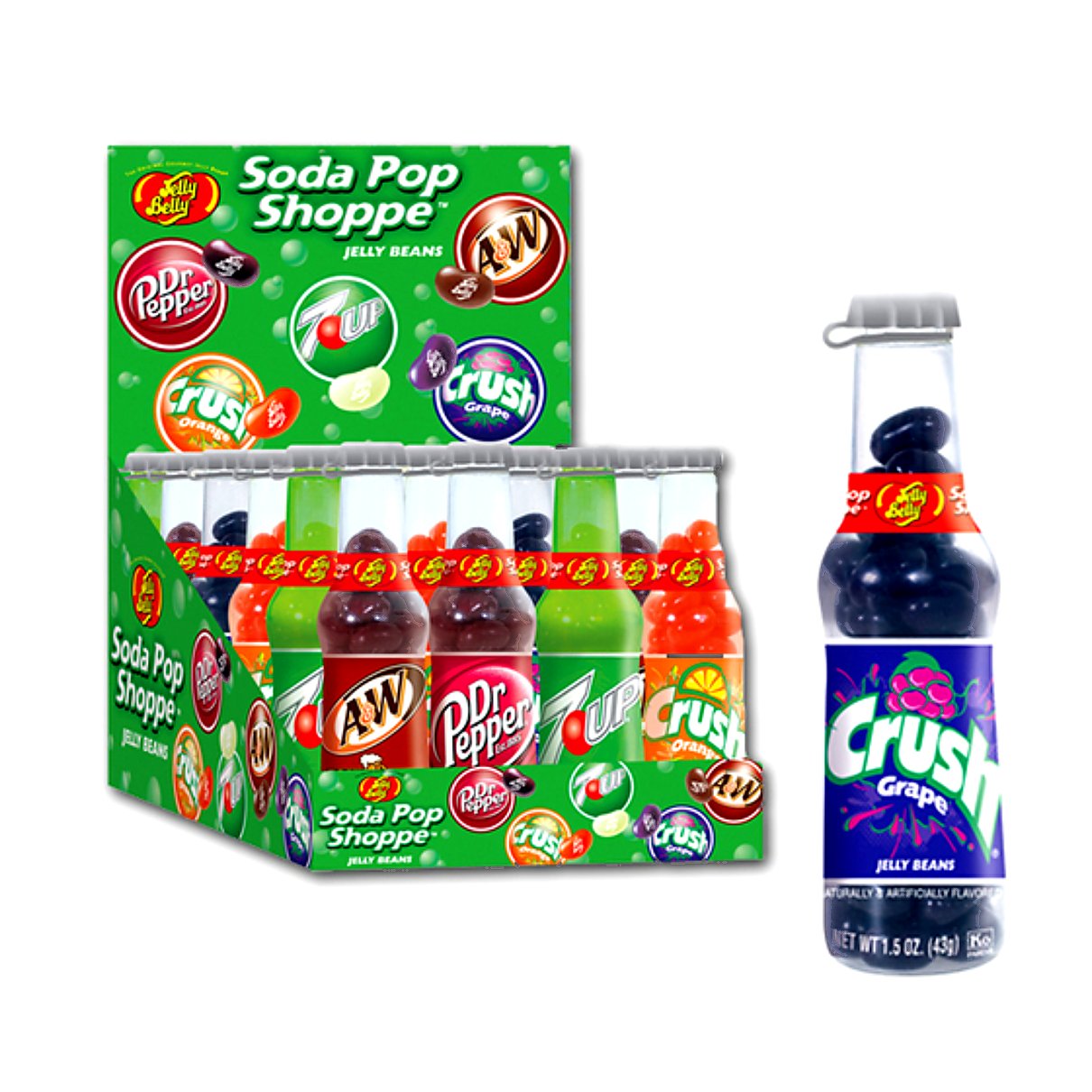Soda Pop Shoppe Jelly Beans Bottles - processed