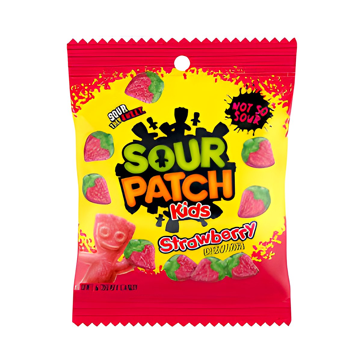 Sour Patch Kids Strawberry Fraise - processed