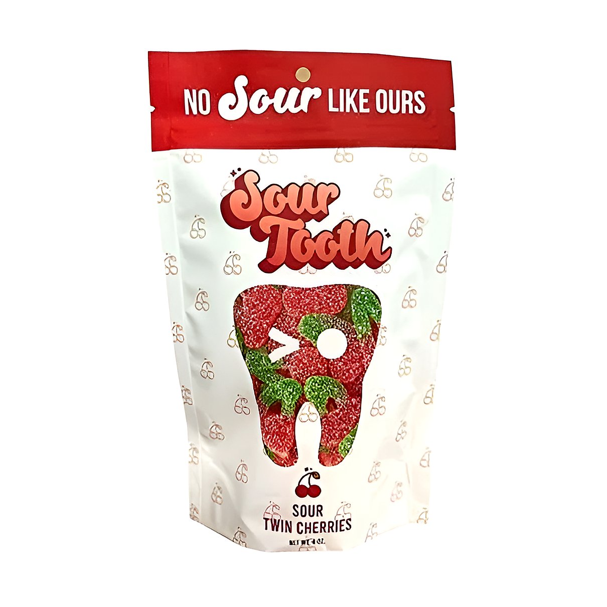 Sour tooth twin cherries - processed