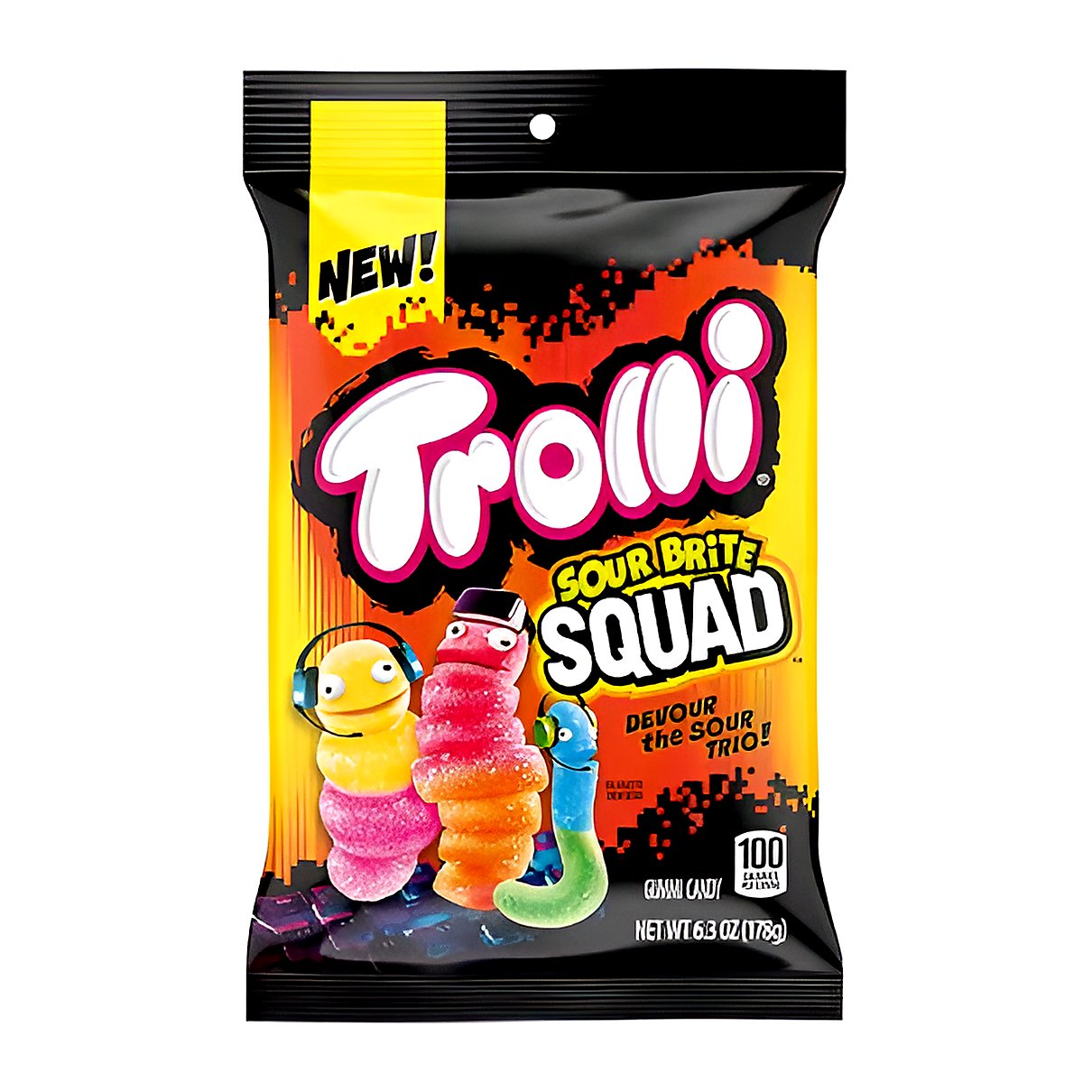 Trolli Sour Brite Squad - processed