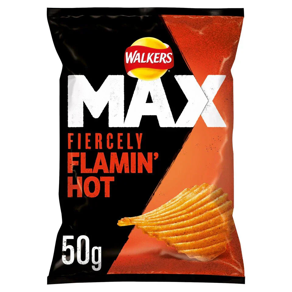 Walkers Max Fiercely Flamin Hot