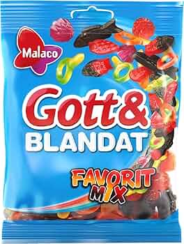 Malaco Gott& Blandat Favorite Mix