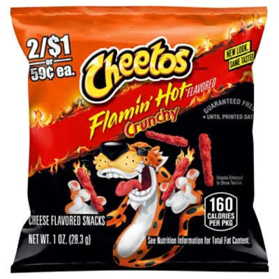 Cheetos Flamin Hot Crunchy