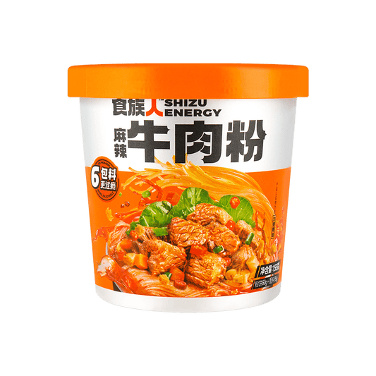 Shizuren Spicy Mala Beef Noodles - Instant Noodles