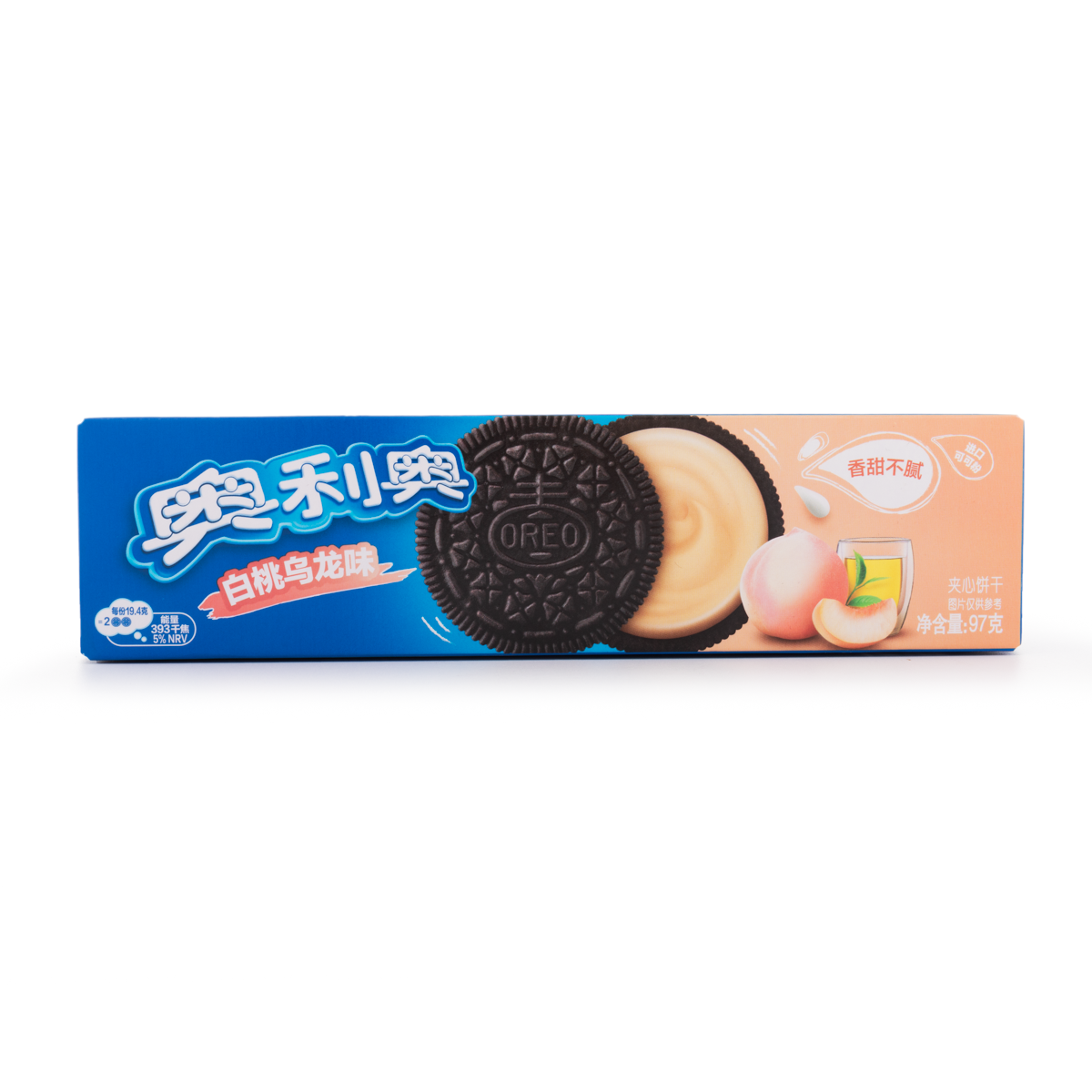 Oreo White Peach Oolong Tea Flavor