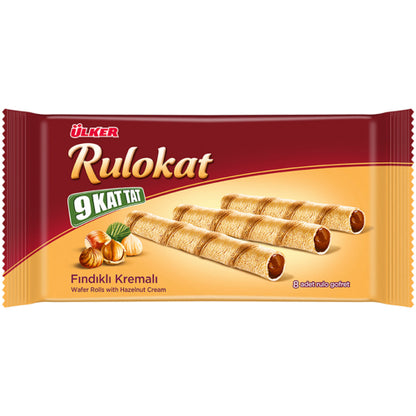 Rulokat wafer rolls with Hazenut cream
