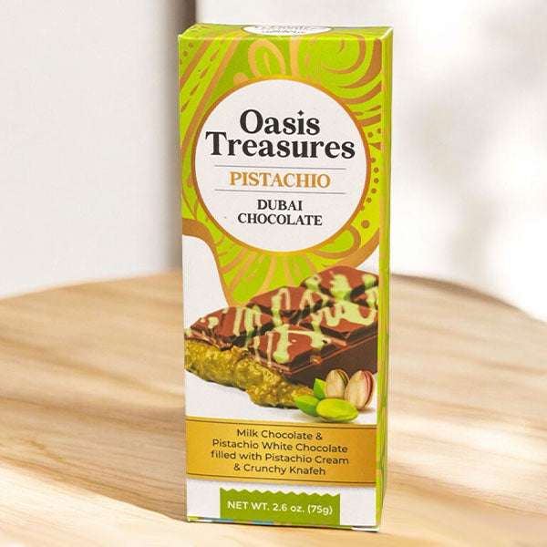 Oasis Treasures Pistachio Dubai Choclate