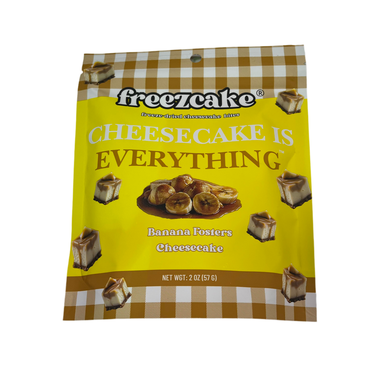 Freezcake Banana Fosters Cheesecake