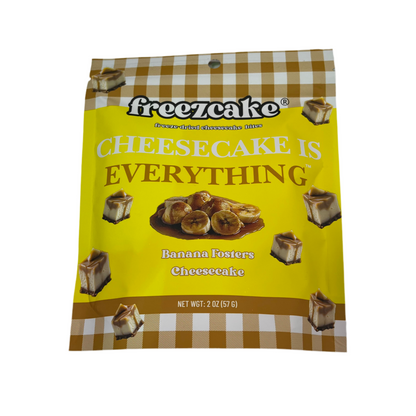 Freezcake Banana Fosters Cheesecake
