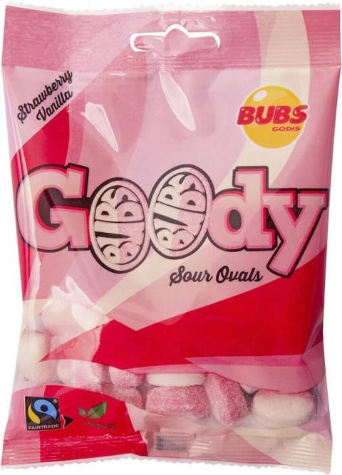 Goody Bubs Sour Strawberry Vanilla