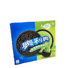 Ice Cream Matcha Flavor Sandwich Biscuits