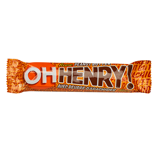 Oh henry peanut butter chocolate bar