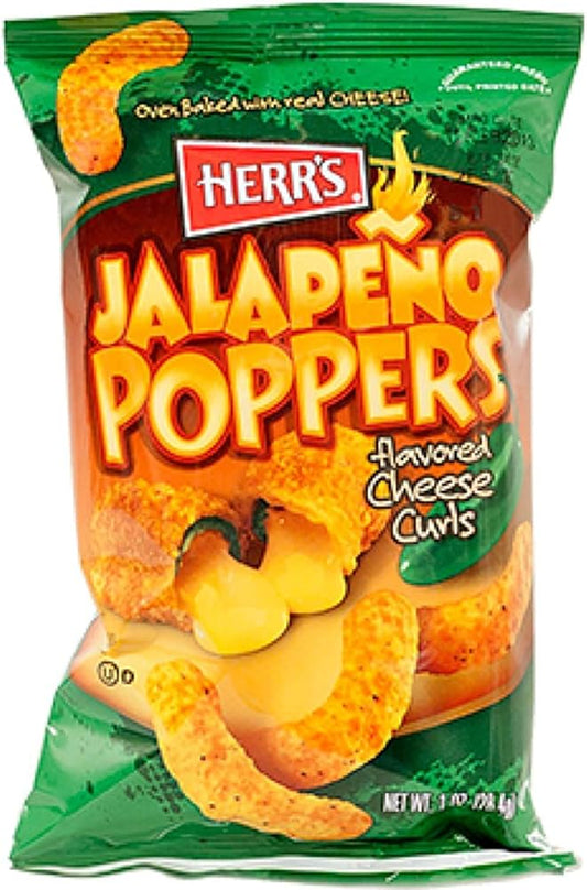 HERR’S Jalapeno Popper Cheese Curls