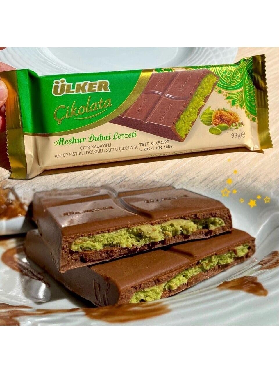 ULKER Dubai Chocolate – Exotic Snack Guys Texas