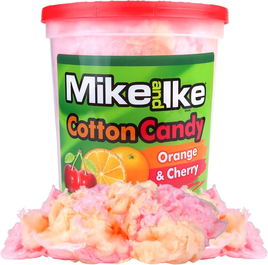 Mike and Ike Cotton Candy