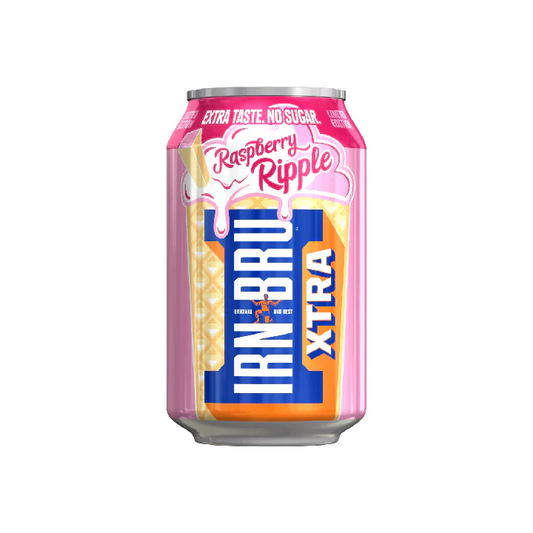 IRN BRU XTRA RASPBERRY RIPPLE
