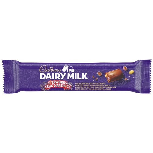 Cadbury Dairy Mil Fireworks Feux D’artifice 38g