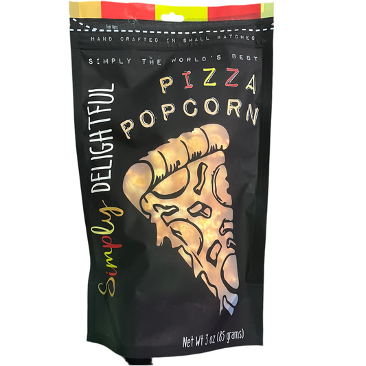 Pizza Popcorn / Simply Delightful