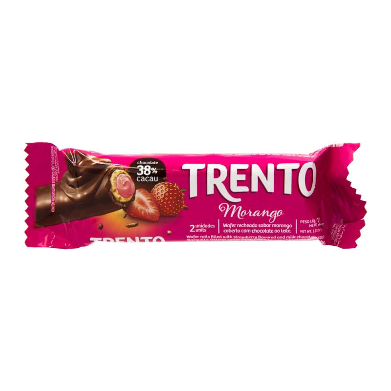 Trento Wafer Rolls Morango