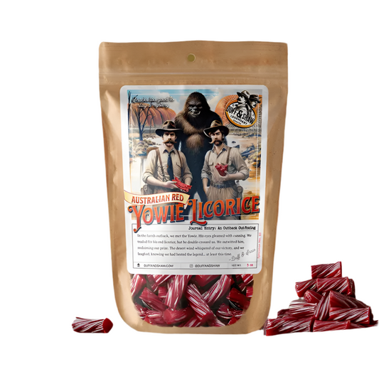Australian Red Yowie Licorice