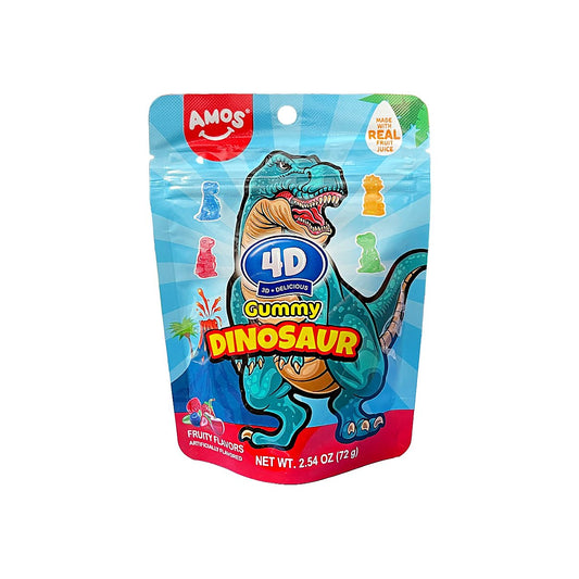 4D Gummy Dinosaur - processed