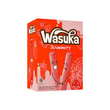 Wasuka Strawberry Wafer Rolls