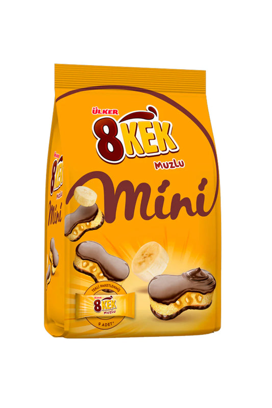 Mini banana cakes 8kek