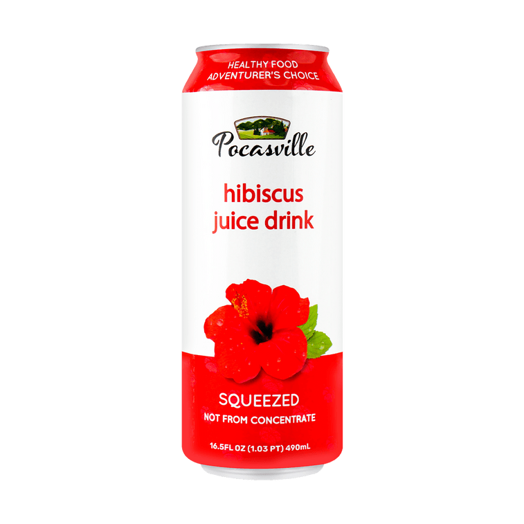 Pocasville Fresh Squeezed Hibiscus Juice Drink