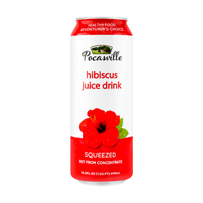 Pocasville Fresh Squeezed Hibiscus Juice Drink