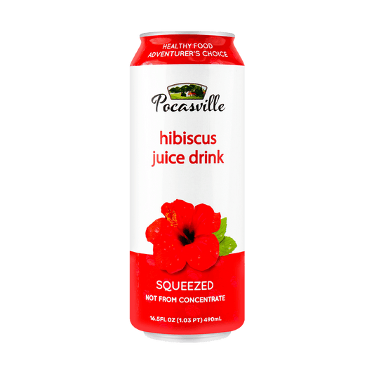 Pocasville Fresh Squeezed Hibiscus Juice Drink