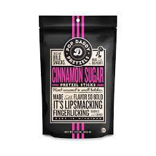 Pop Daddy Pretzels Cinnamon Sugar