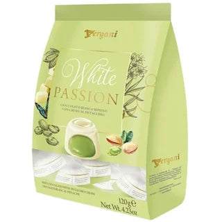 Vergani White Passion Pistachio