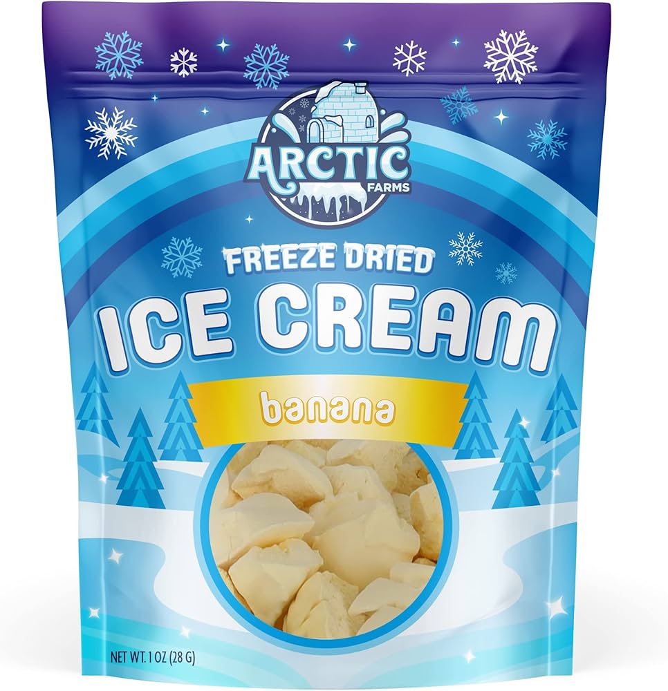 Freeze dried banana